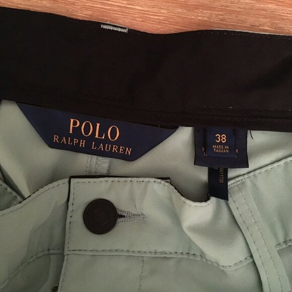 Polo Ralph Lauren Swimwear Board Shorts Aqua Green Men’s 38 Stretch - Picture 4 of 7